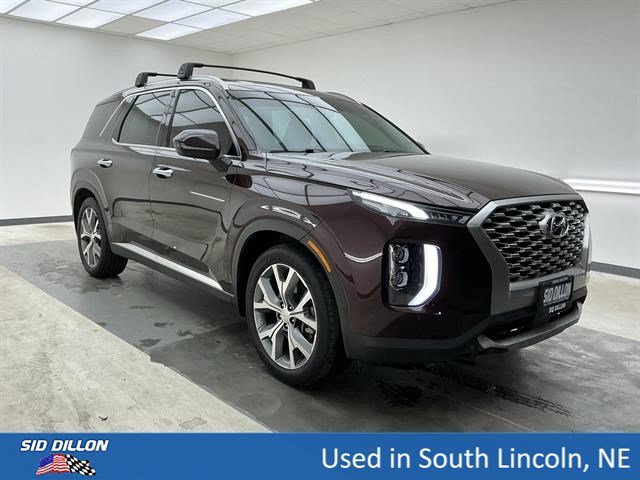 Used 2021 Sierra Burgundy Hyundai SEL image 3