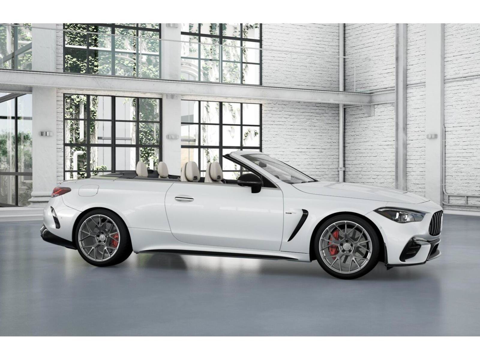 New 2027 MANUFAKTUR Moonlight White Metallic Mercedes-Benz AMG® CLE 53 4MATIC+ Cabriolet image 14