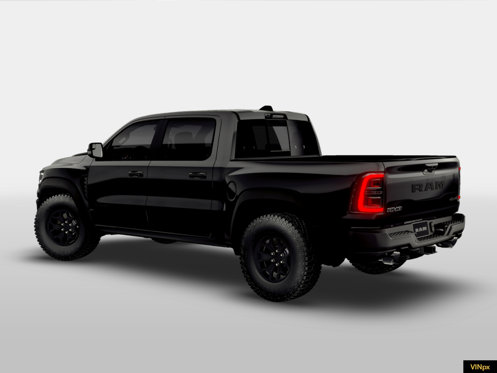 New 2026 Diamond Black Crystal Pearl-Coat Exterior Paint RAM RHO image 4
