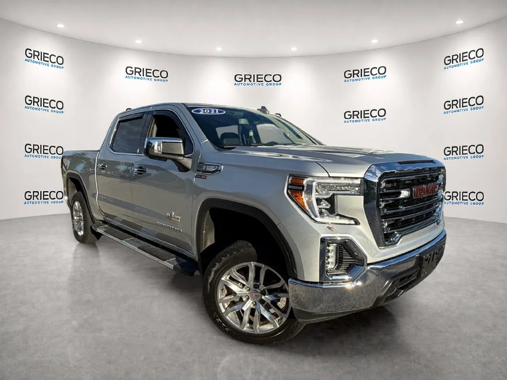 Used 2021 Silver GMC SLT image 1