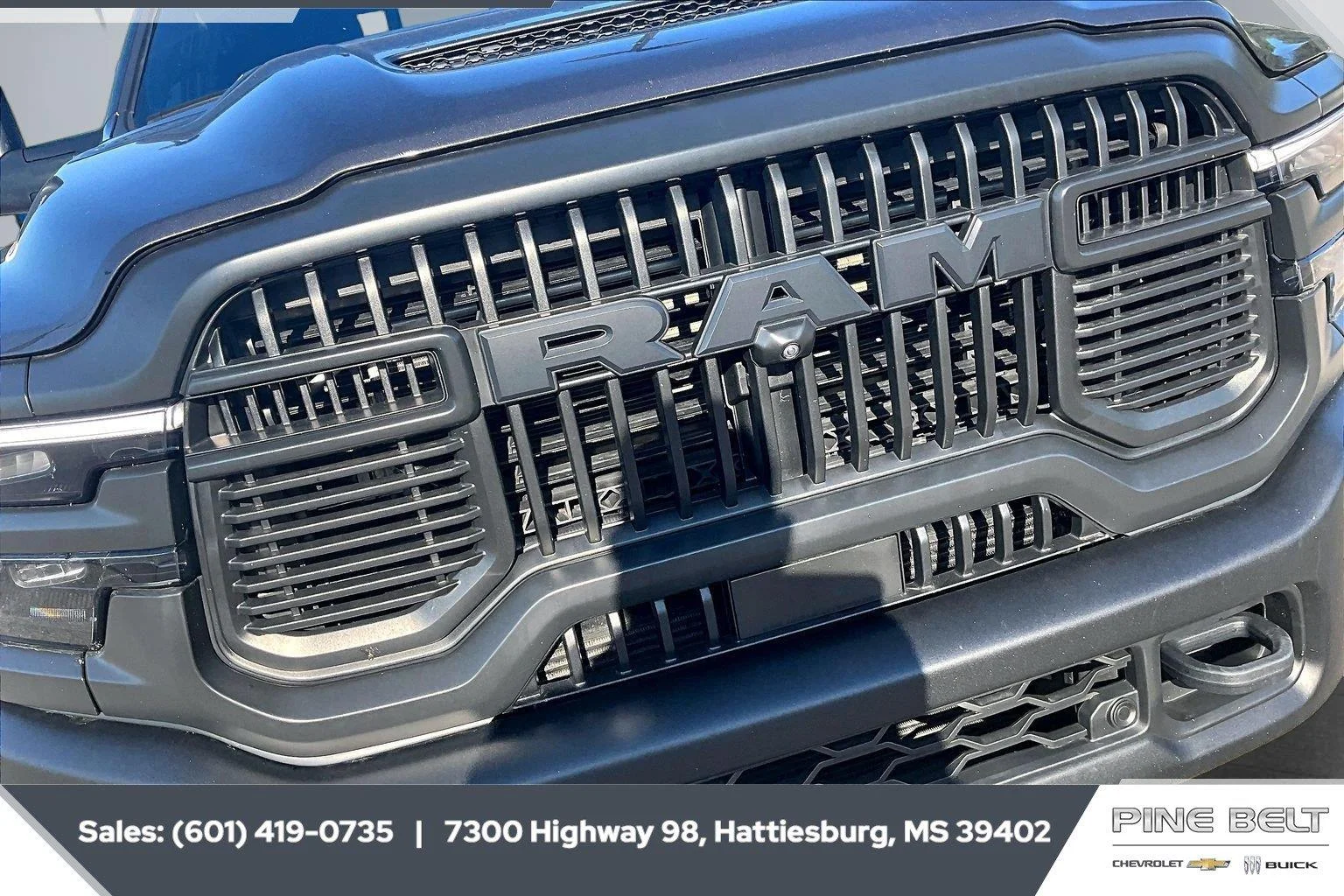 Used 2025 Granite Crystal Metallic Clearcoat Ram Rebel image 22