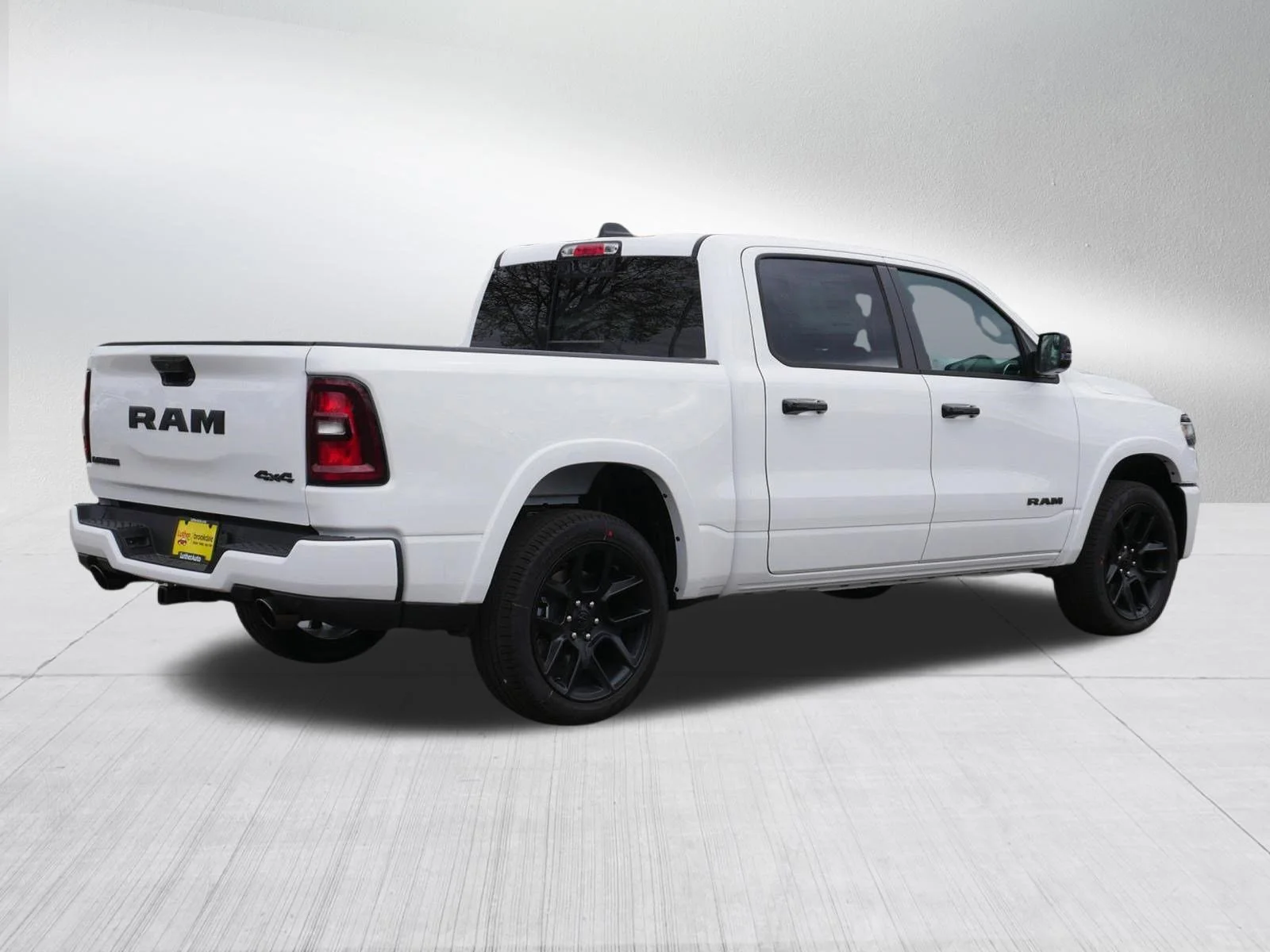 New 2026 Bright White Clear-Coat Exterior Paint RAM Laramie image 7