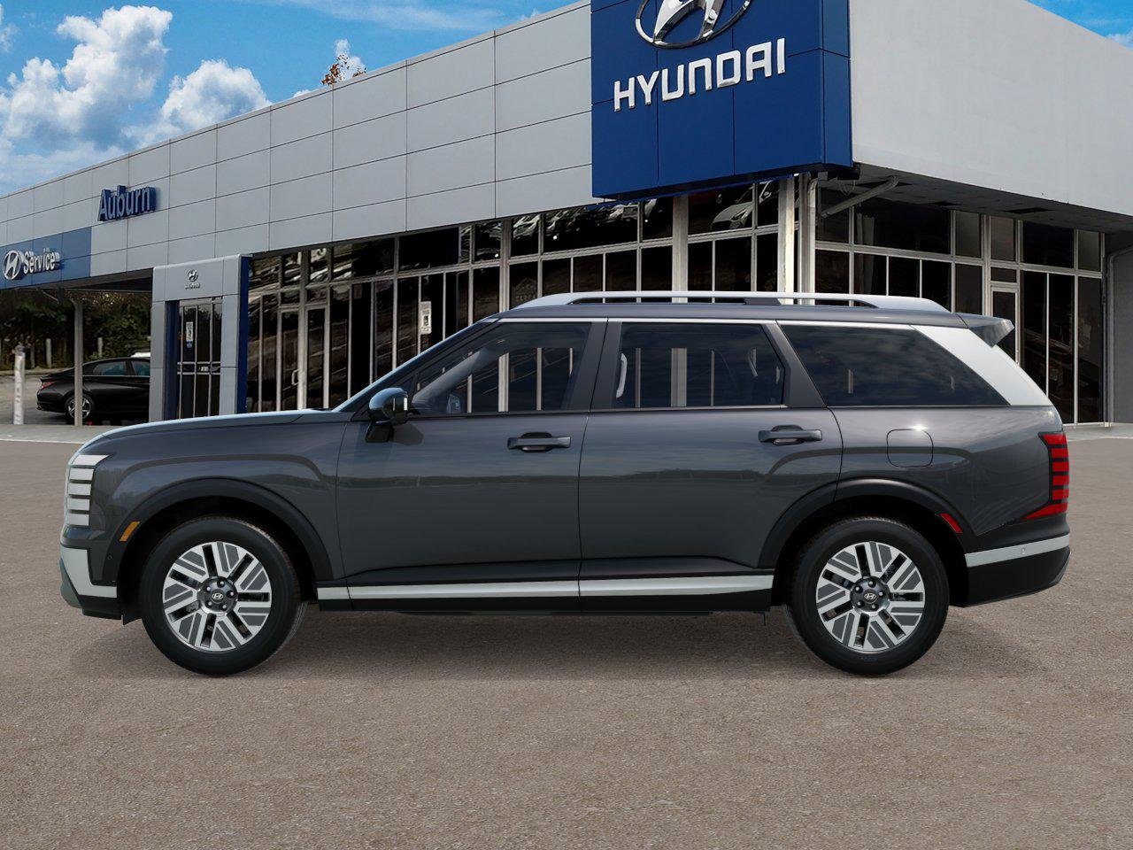 New 2026 Ecotronic Gray Pearl Hyundai Blue SEL Premium 7P image 3