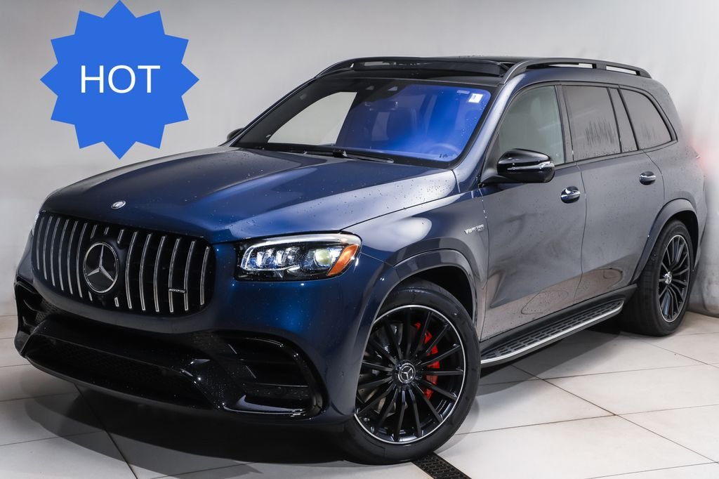 New 2026 Blue Mercedes-Benz GLS 63 AMG® image 1