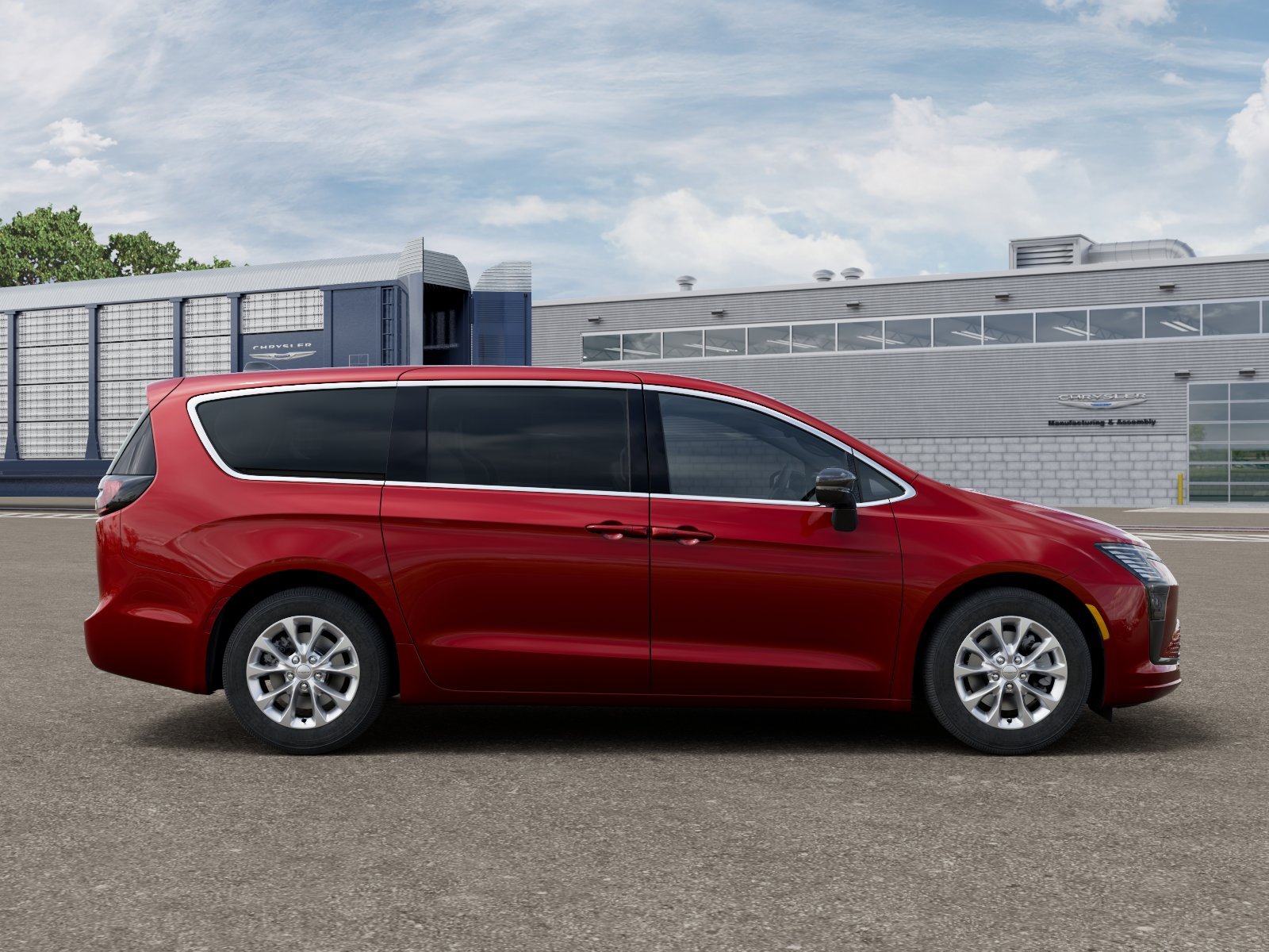 New 2027 Red Hot Pearl-Coat Exterior Paint Chrysler Select image 12