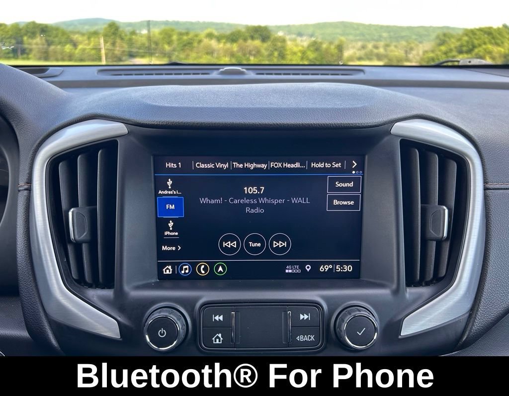 Certified Used 2021 BLUE EMERALD METALLIC GMC SLE image 30