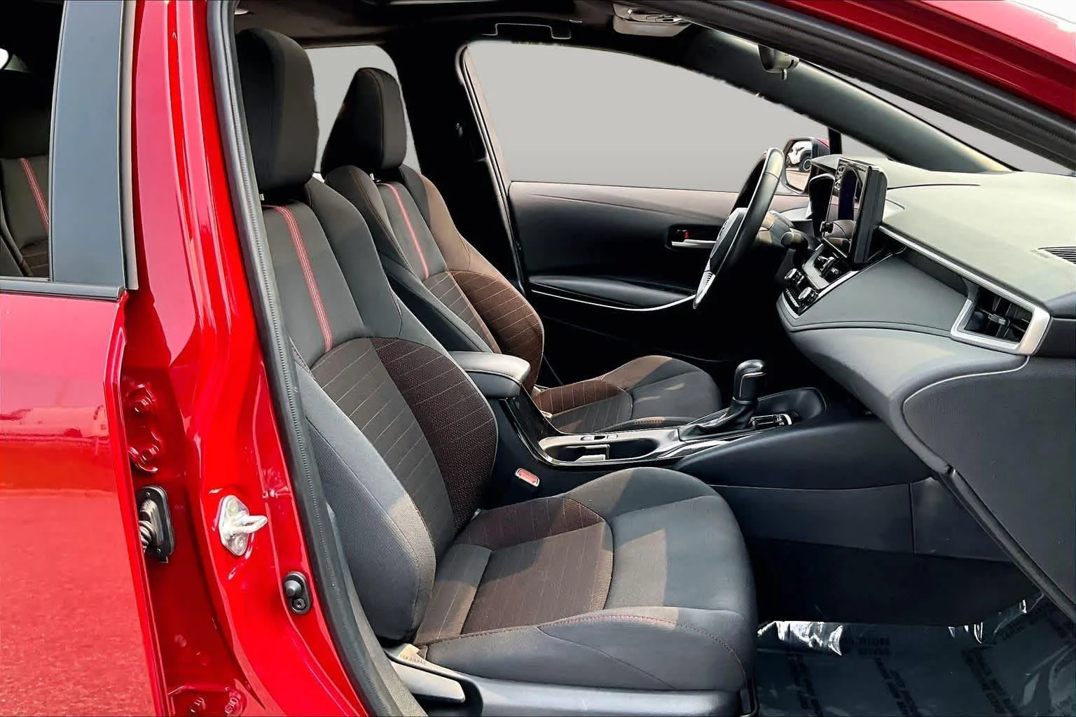 Used 2024 Ruby Flare Pearl Toyota Hybrid SE image 9