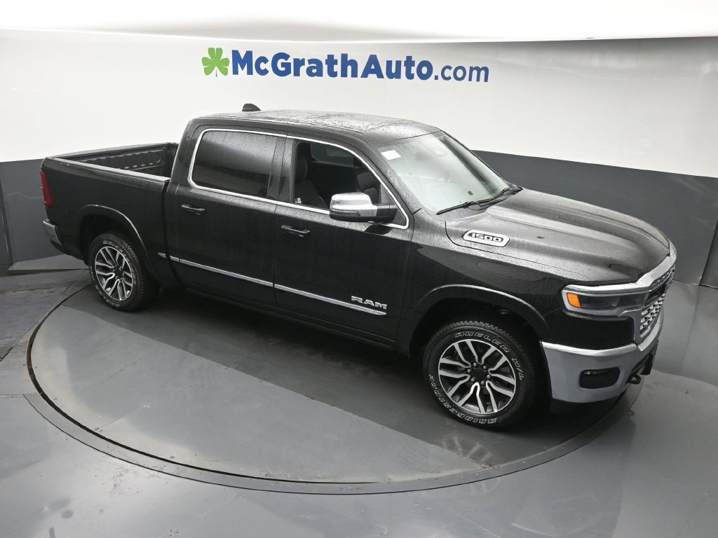 New 2027 Diamond Black Crystal Pearl-Coat Exterior Paint RAM Limited image 3