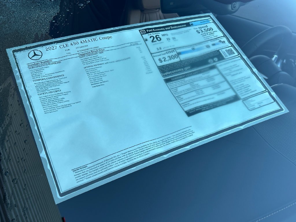New 2027 Graphite Grey Metallic Mercedes-Benz CLE 450 image 70