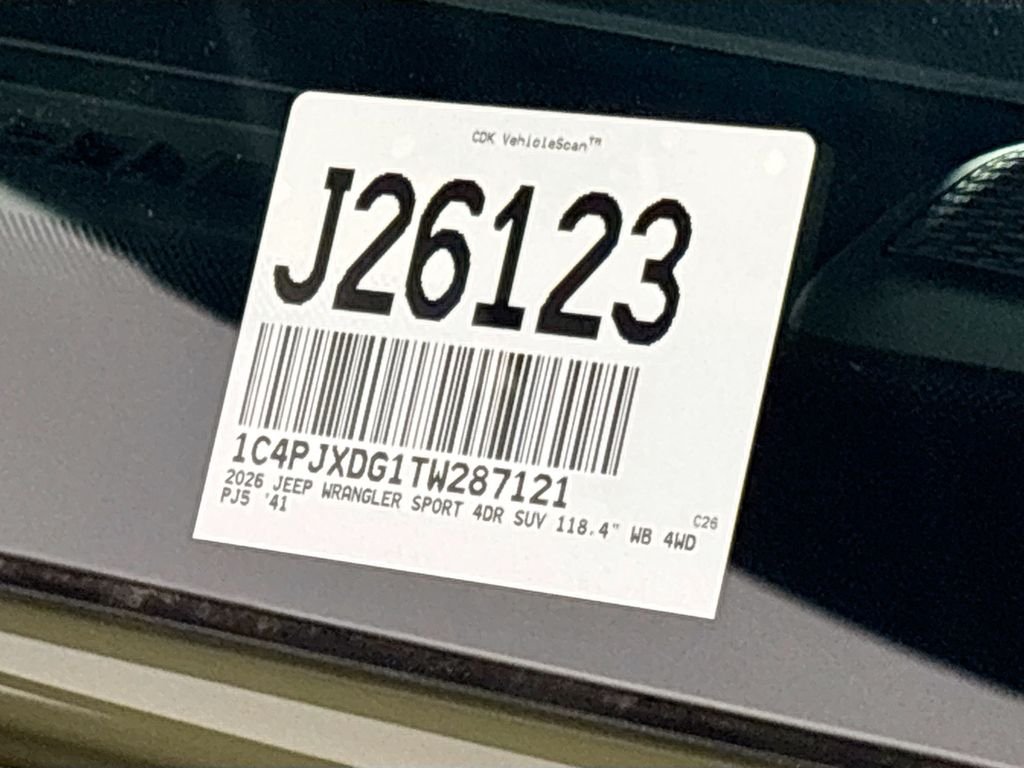 New 2026 41 Exterior Paint Jeep Sport S image 24