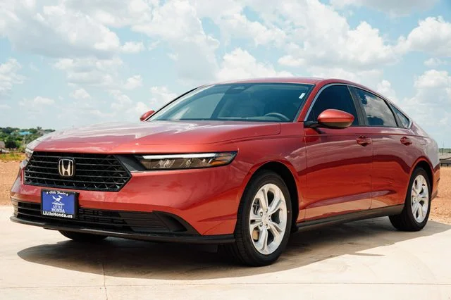 New 2026 Radiant Red Metallic Honda LX image 1