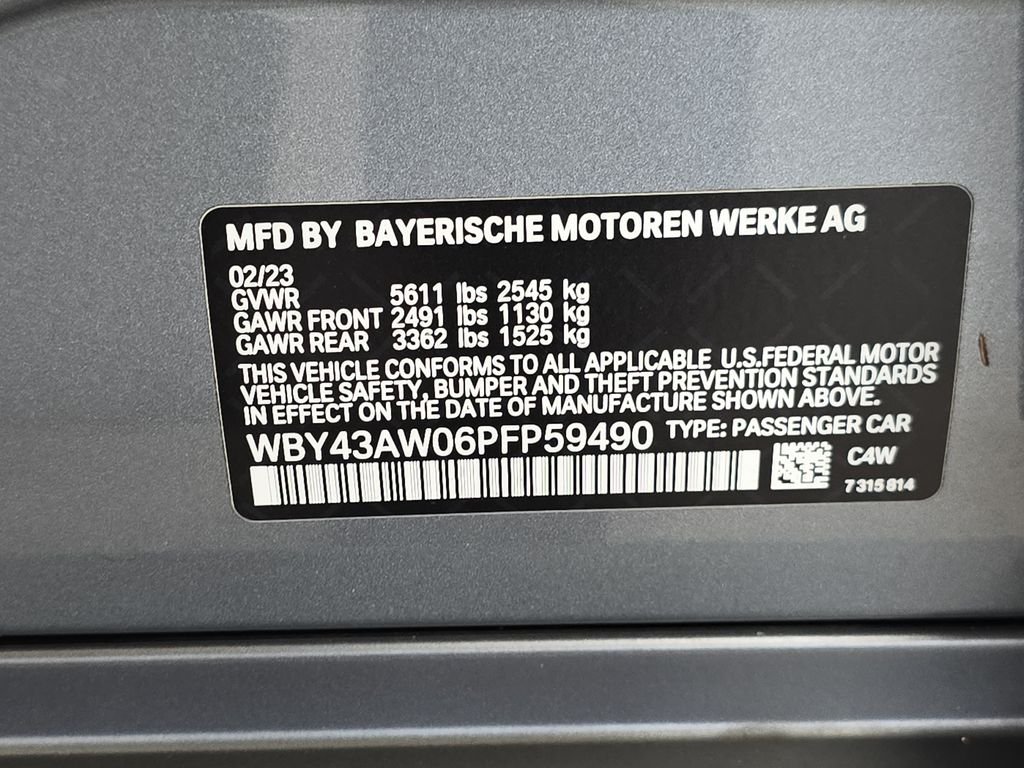 Certified Used 2023 Skyscraper Grey Metallic BMW eDrive35 image 31