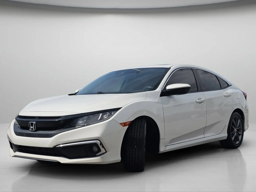 Used 2019 Platinum White Pearl Honda EX image 21