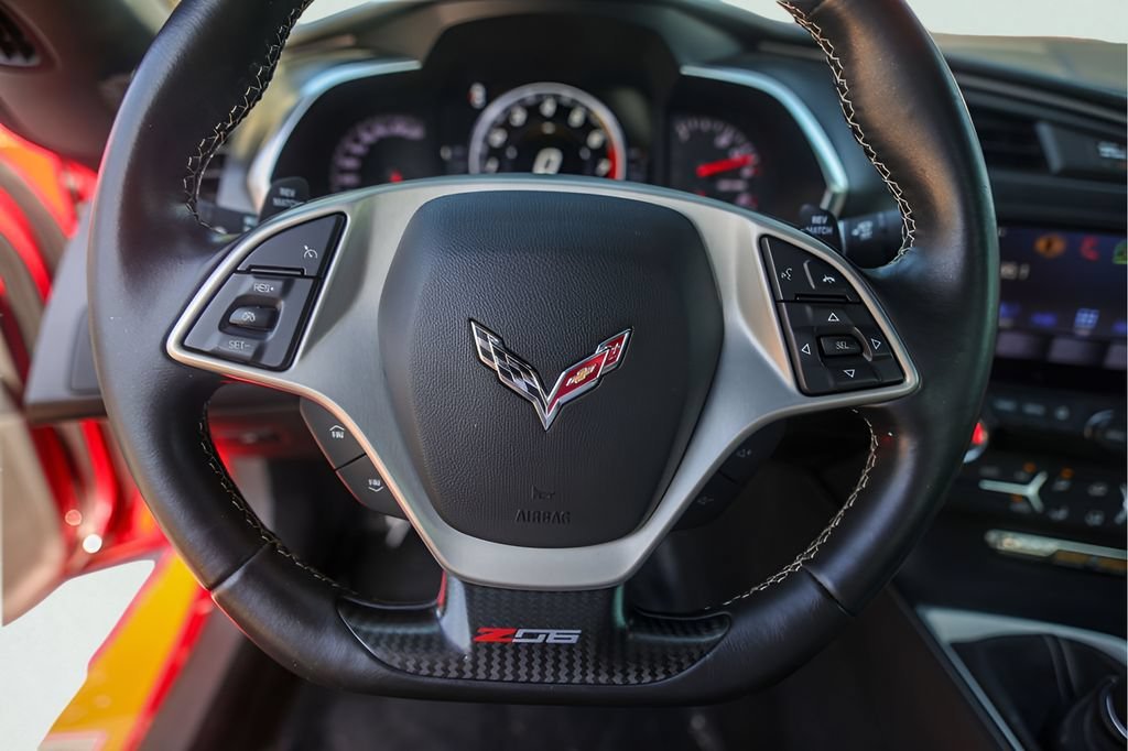 Used 2016 TORCH RED Chevrolet Z06 1LZ image 15