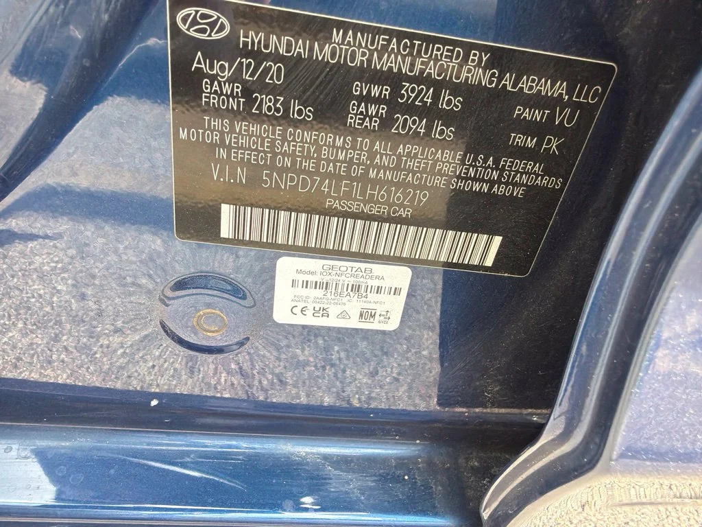 2020 Hyundai Elantra