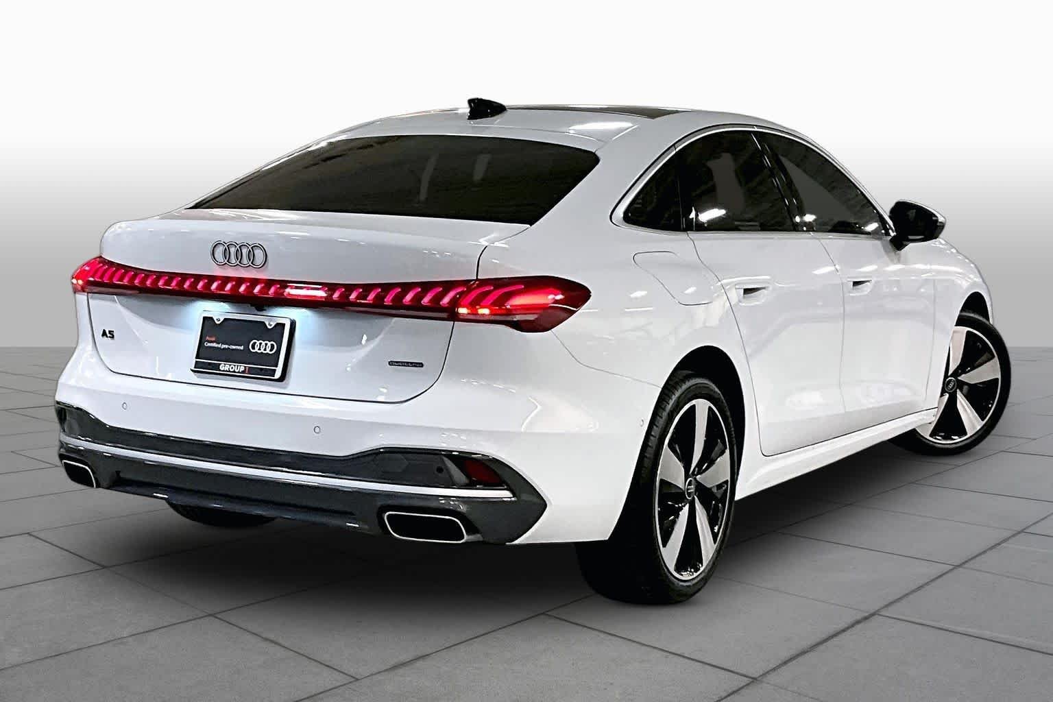 Used 2025 Glacier White Metallic Audi Premium Plus image 13