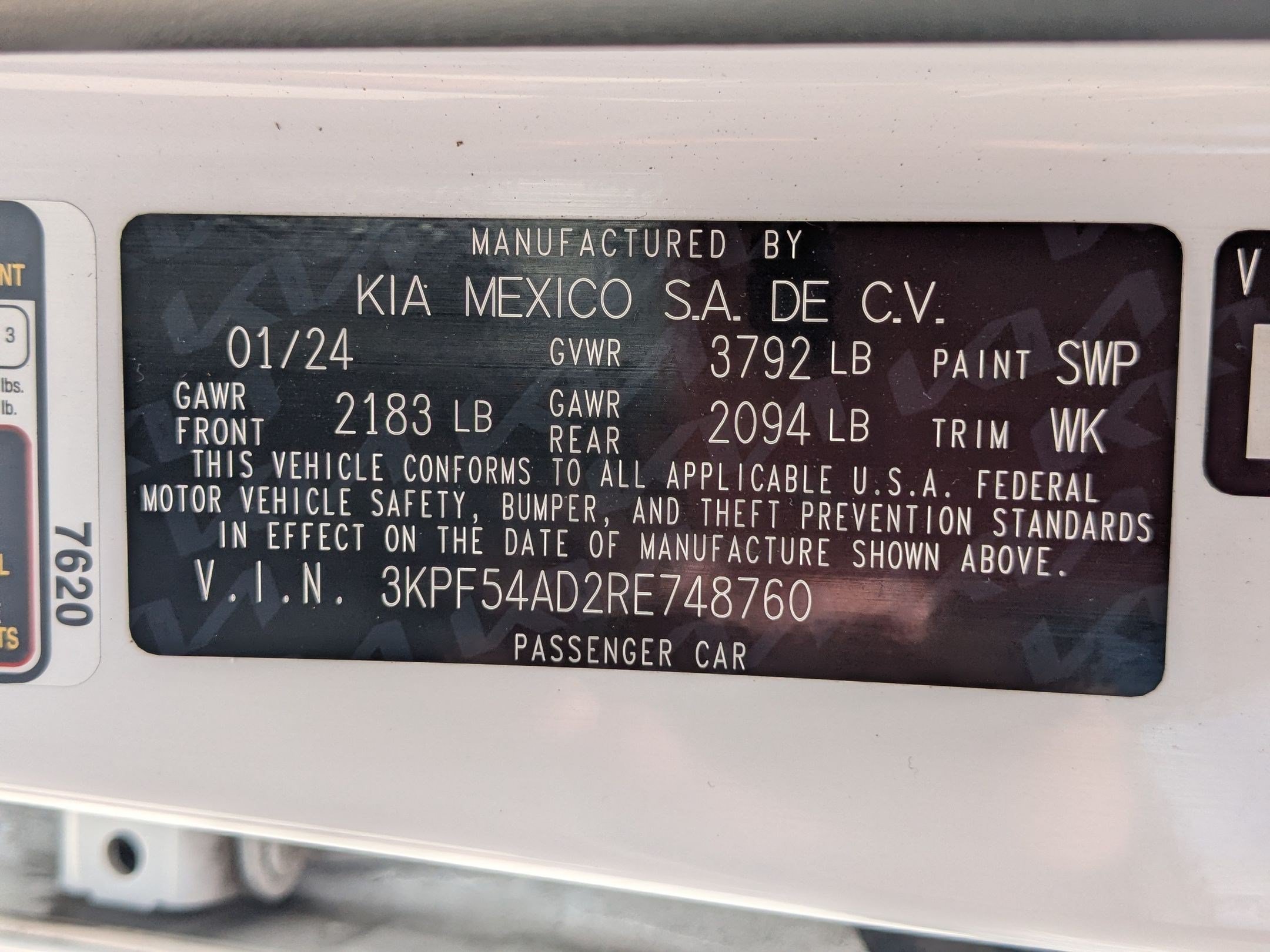 Used 2024 White Kia GT-Line image 32