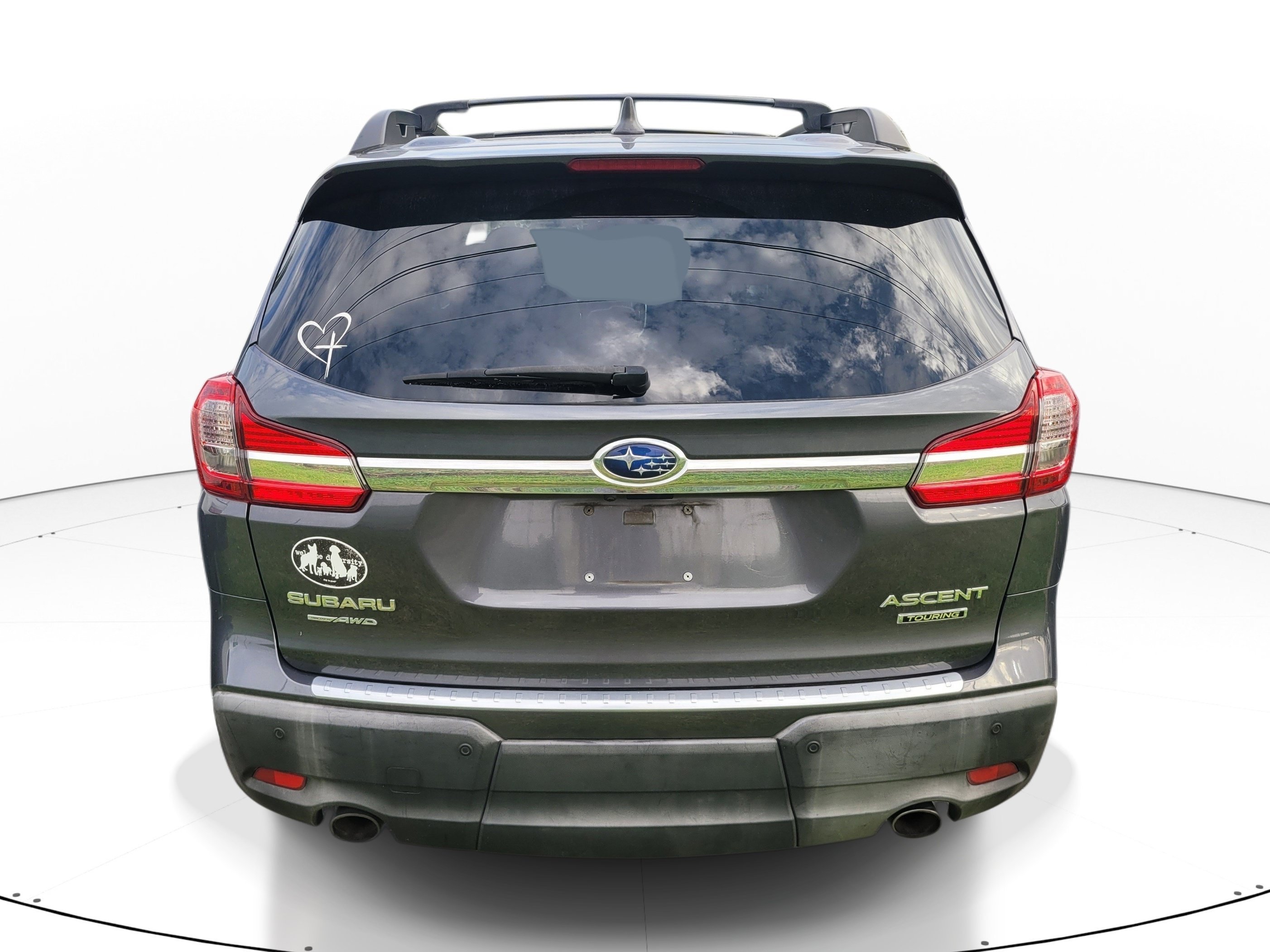 Used 2020 Magnetite Gray Metallic Subaru Touring image 5