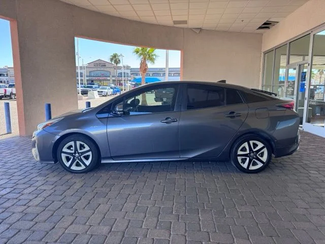 Certified Used 2017 Magnetic Gray Metallic Toyota Three Touring image 2