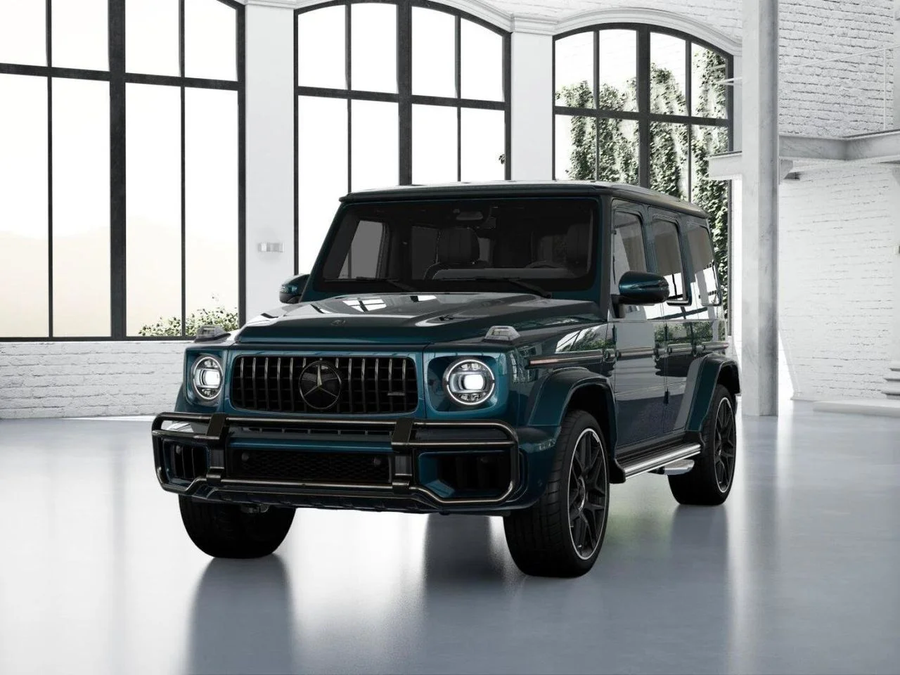 New 2027 MANUFAKTUR Sea Blue metallic Mercedes-Benz AMG® G 63 SUV image 41