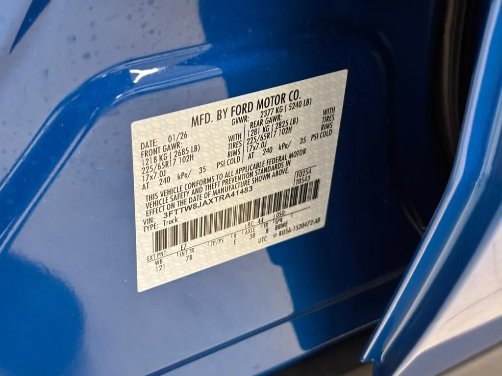 New 2026 Velocity Blue Ford XLT image 26