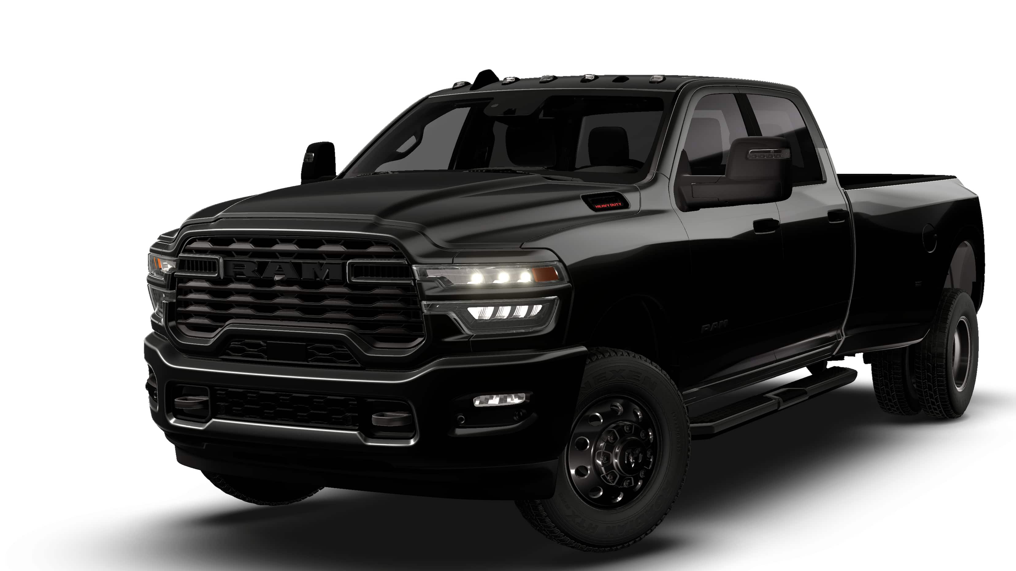 New 2026 Diamond Black Crystal Pearl-Coat Exterior Paint RAM Big Horn image 13