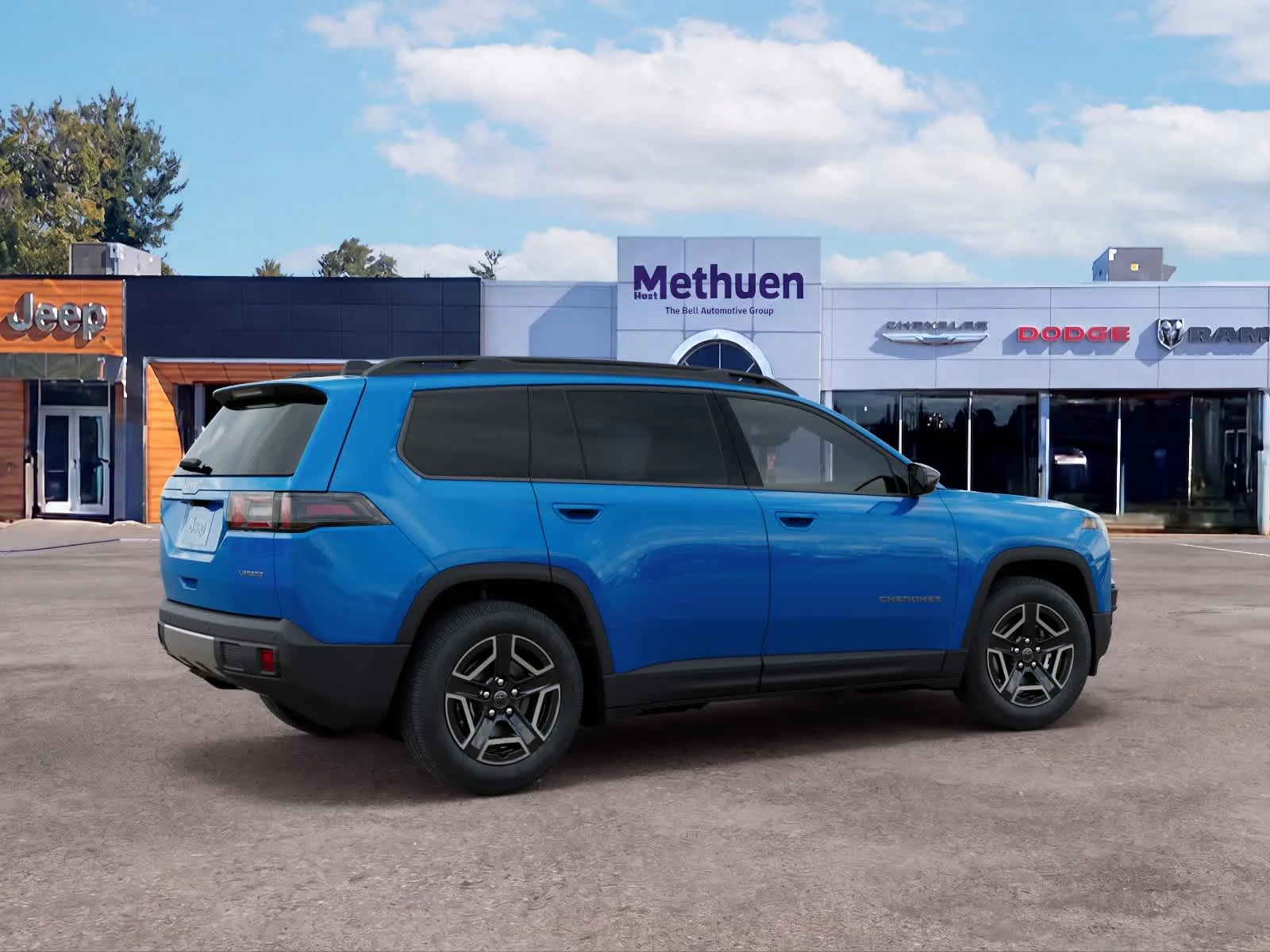 New 2026 Hydro Blue Pearlcoat Jeep Laredo image 4