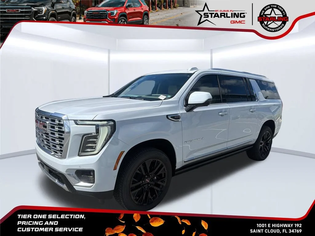 New 2026 Glacier White Tricoat GMC Denali image 1