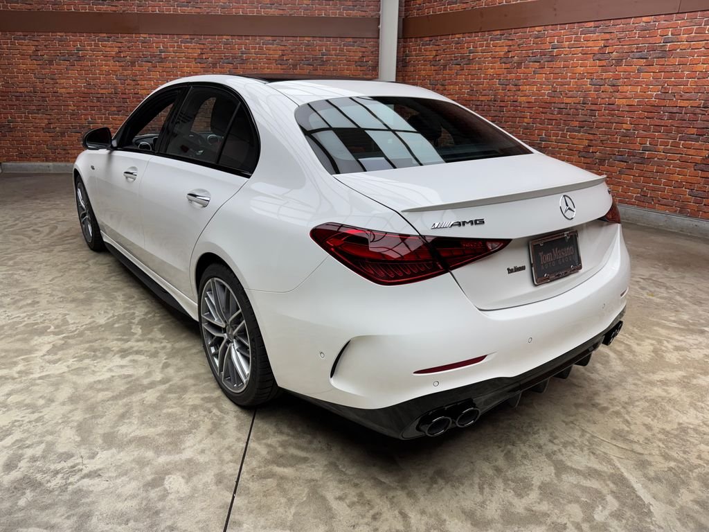 New 2026 White Mercedes-Benz C 43 AMG® image 2
