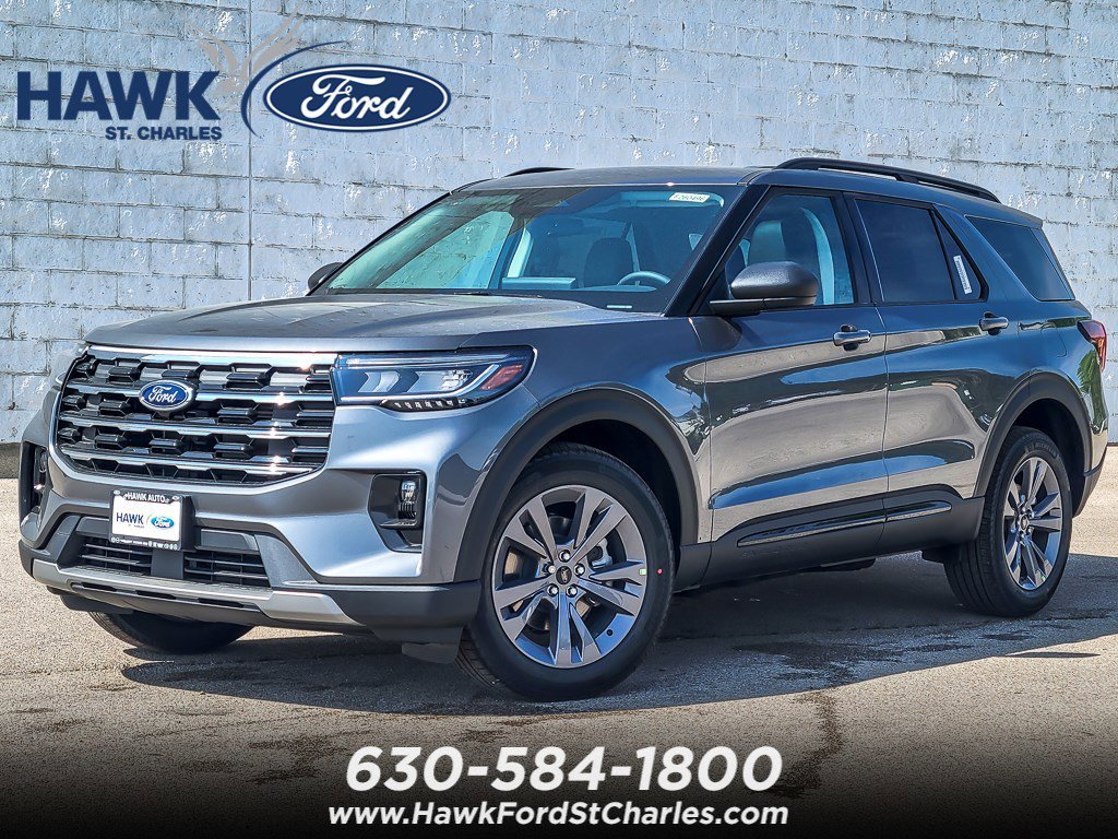New 2026 Carbonized Gray Metallic Ford Active image 1