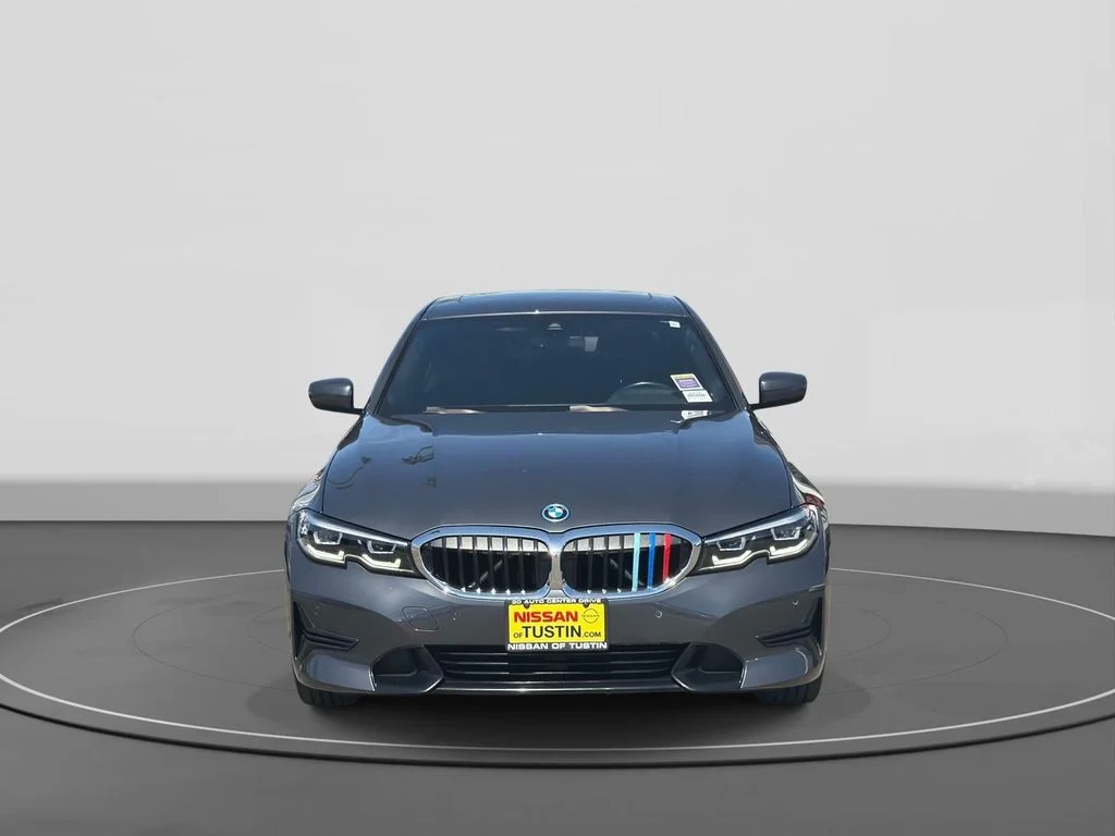 Used 2022 MINERAL GREY METALLIC BMW 330e image 2