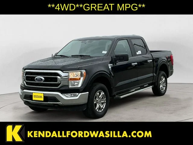Pre-Owned 2022 Ford F-150 XLT 4WD 4D SuperCrew