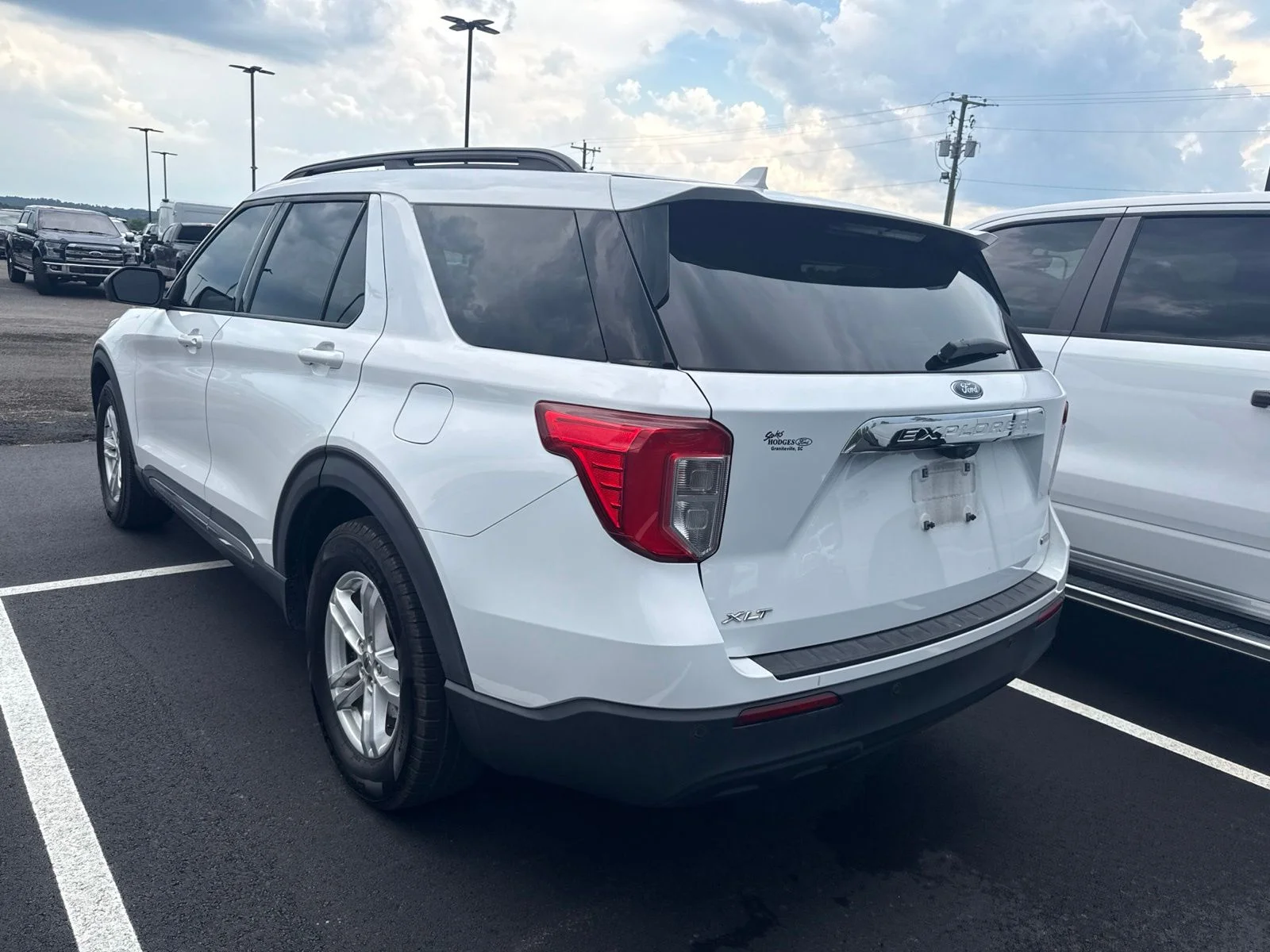 Used 2020 White Ford XLT image 4