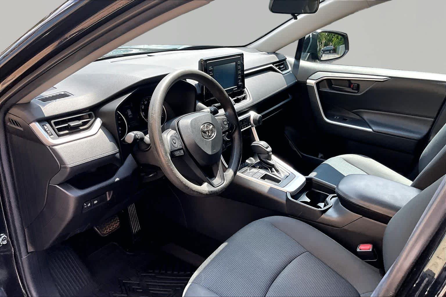 Used 2021 Midnight Black Metallic Toyota LE image 18