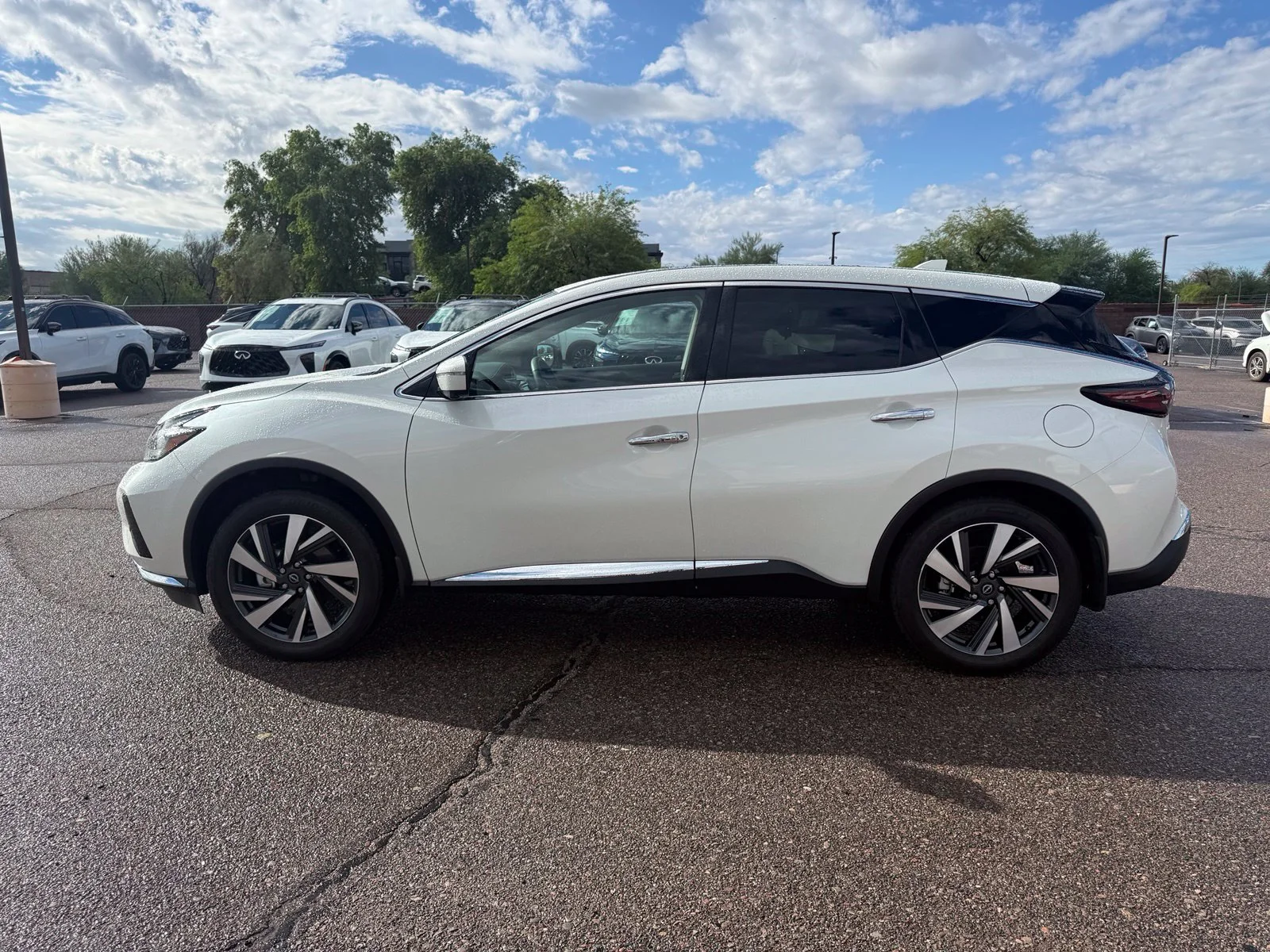 Used 2024 Pearl White Tricoat Nissan SL image 7