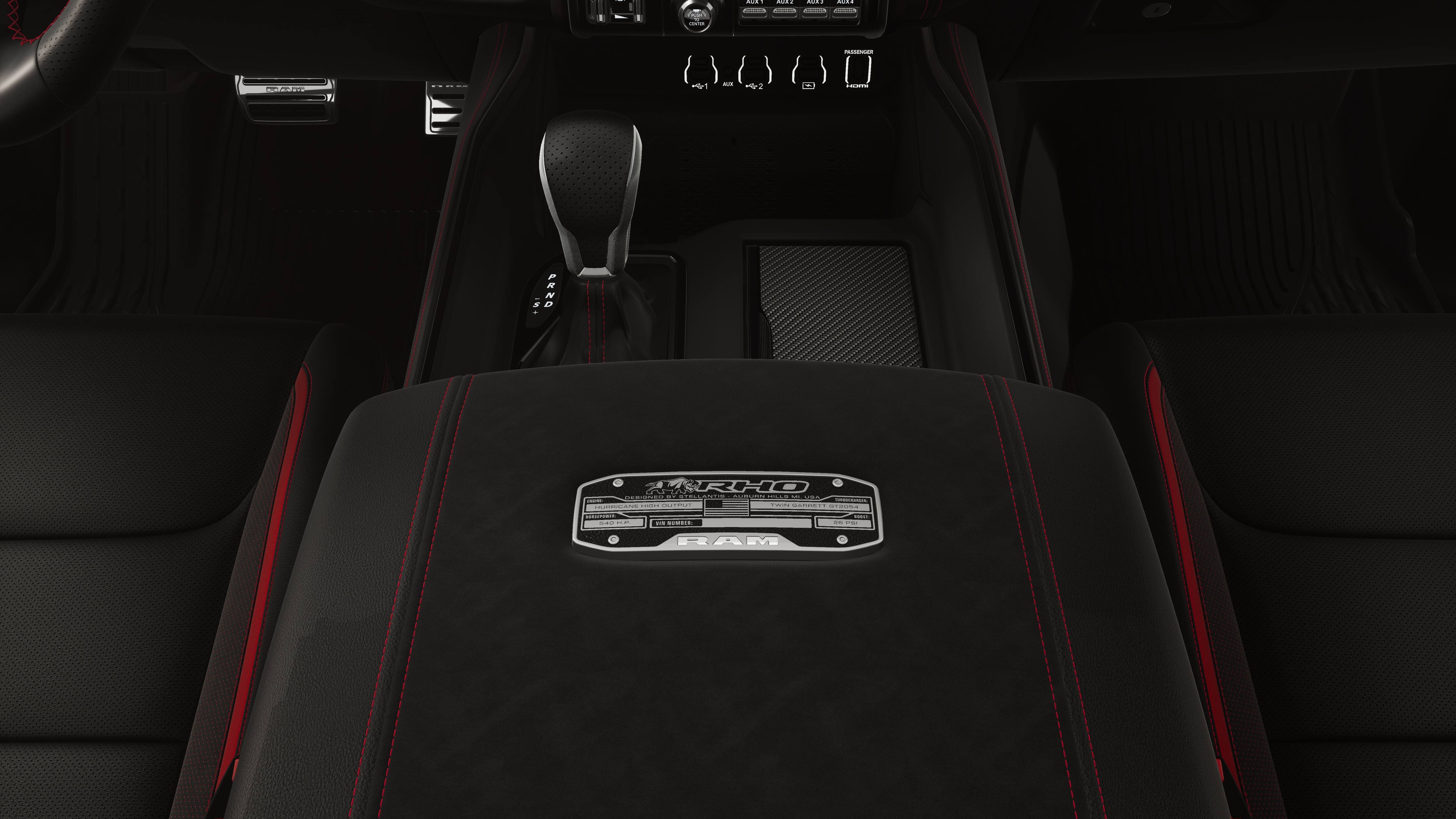 New 2026 Diamond Black Crystal Pearl-Coat Exterior Paint RAM RHO image 16