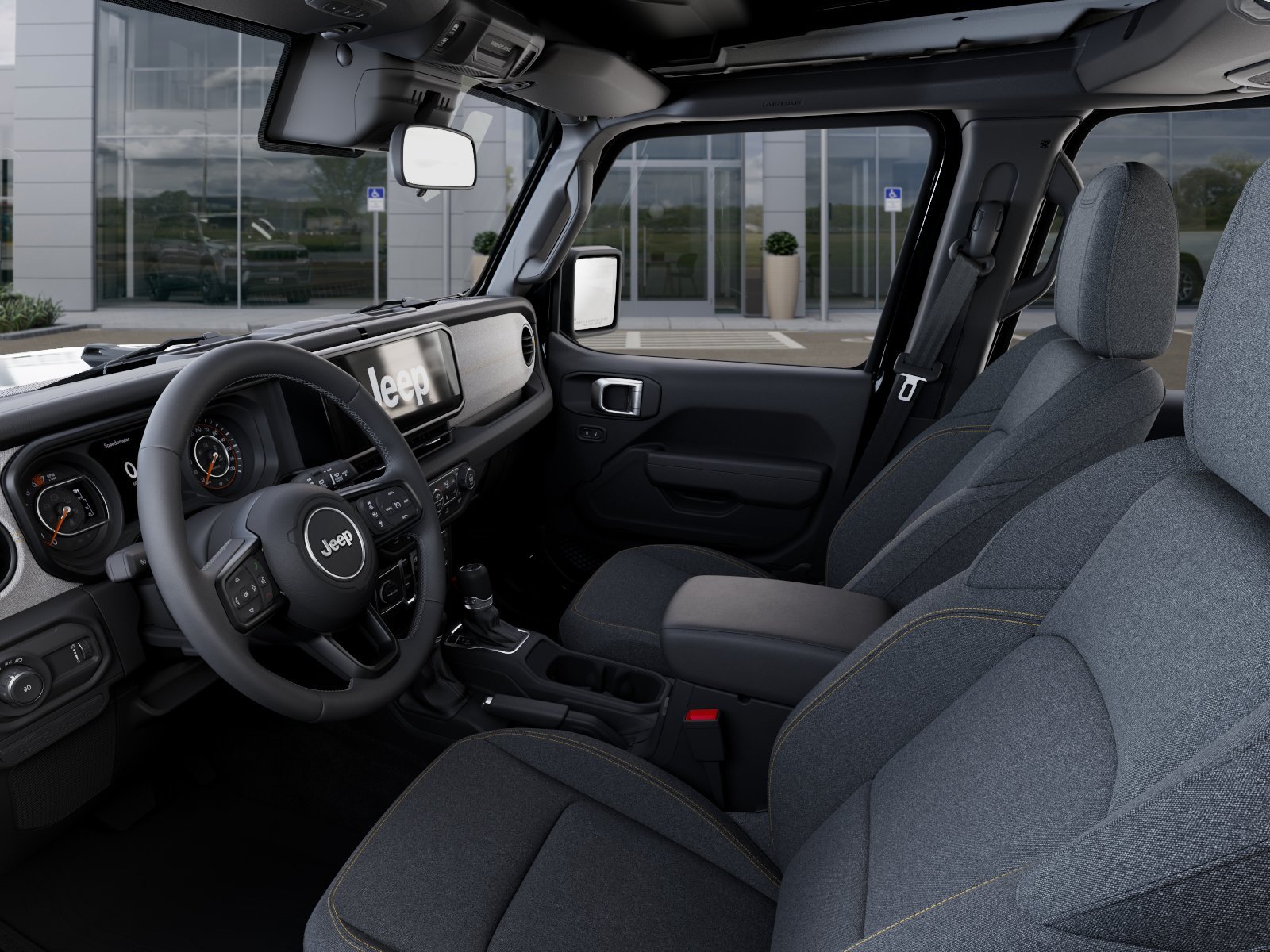 New 2026 Black Clear-Coat Exterior Paint Jeep Sport S image 80