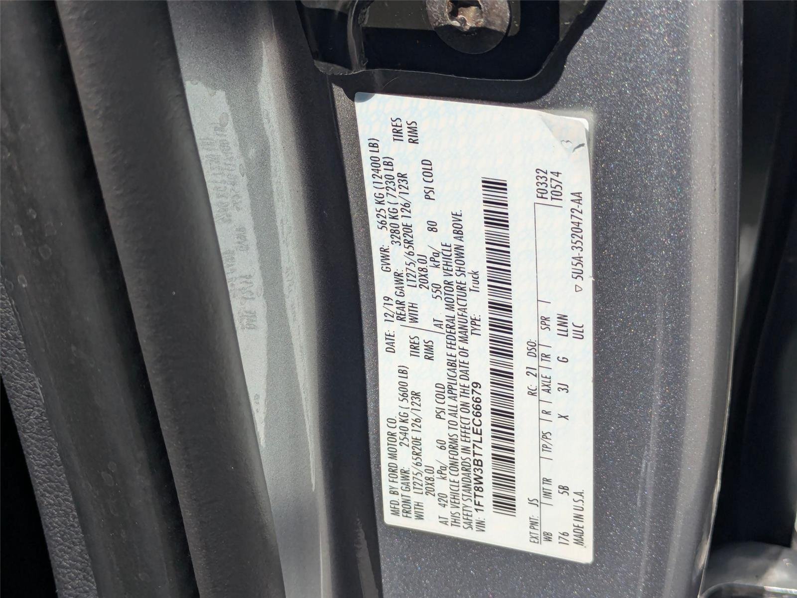 Used 2020 Iconic Silver Metallic Ford LARIAT image 39