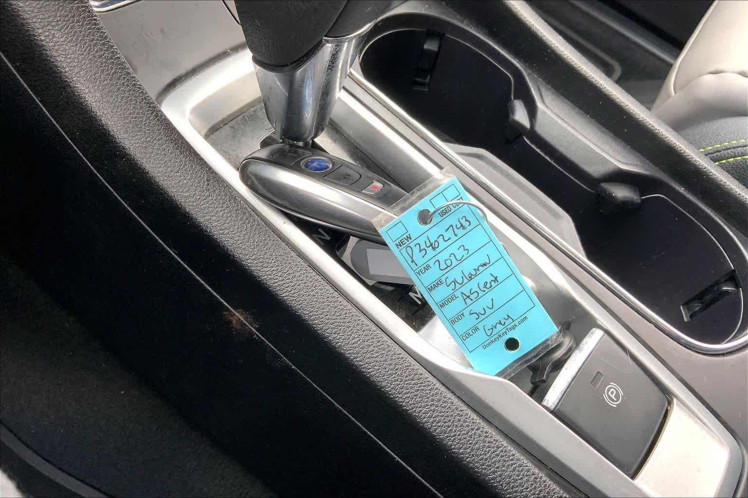 Used 2023 Magnetite Gray Metallic Subaru Onyx Edition image 15