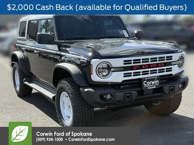 New 2026 Shadow Black Ford Heritage Edition image 1