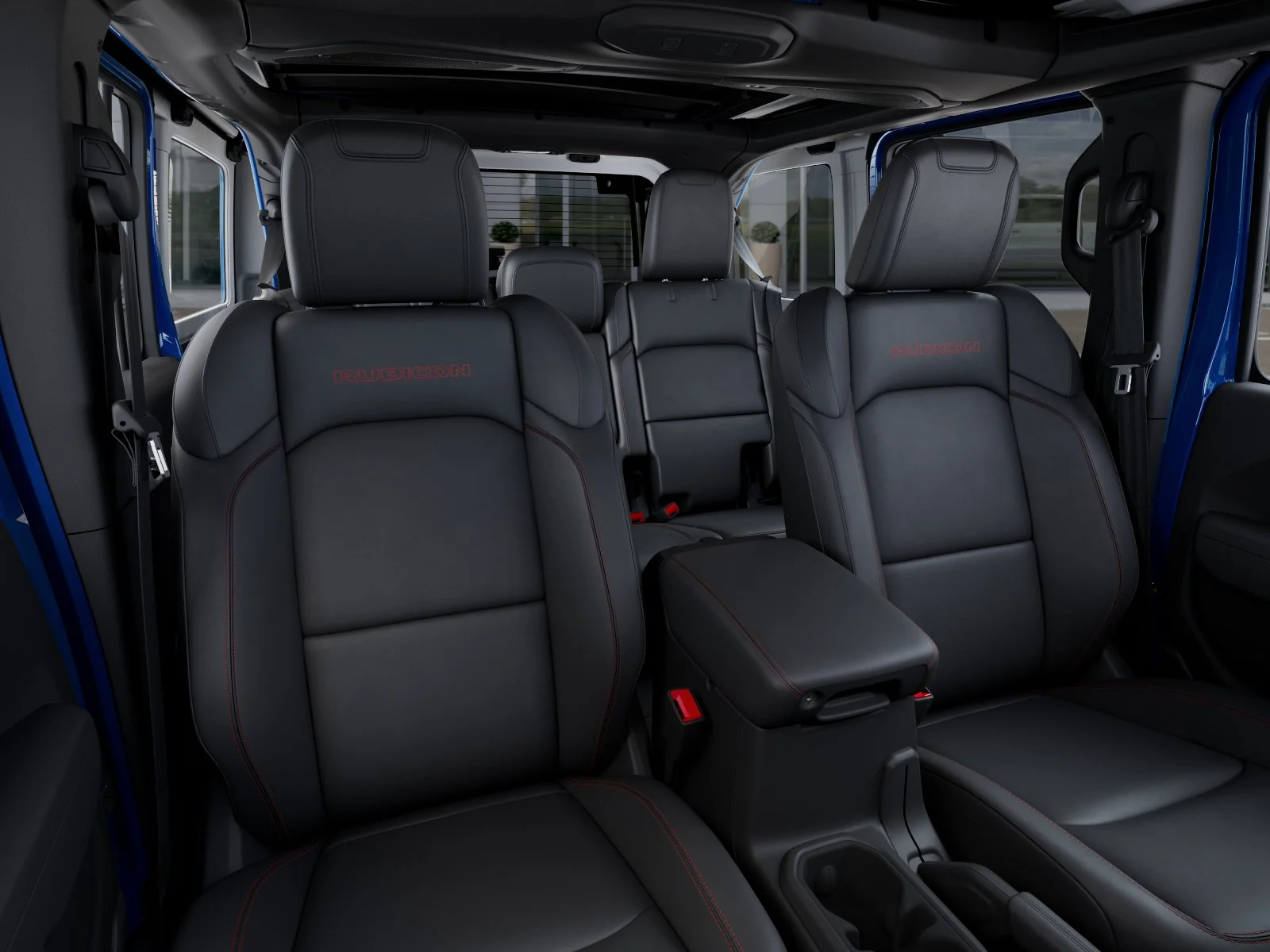 New 2026 Hydro Blue Pearl-Coat Exterior Paint Jeep Rubicon image 42