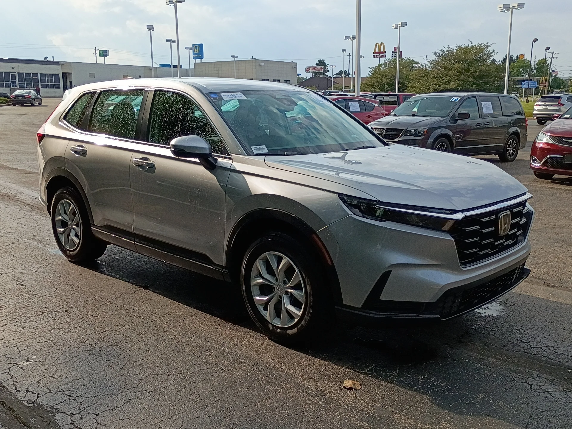 Certified Used 2024 Lunar Silver Metallic Honda LX image 1