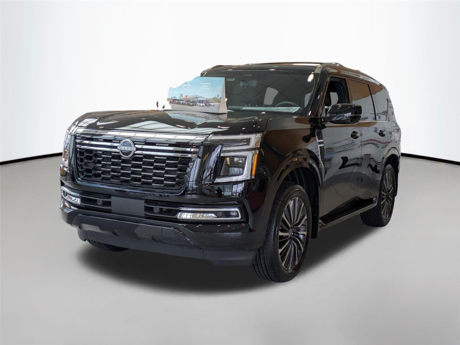 New 2025 Super Black Nissan Platinum Reserve image 1