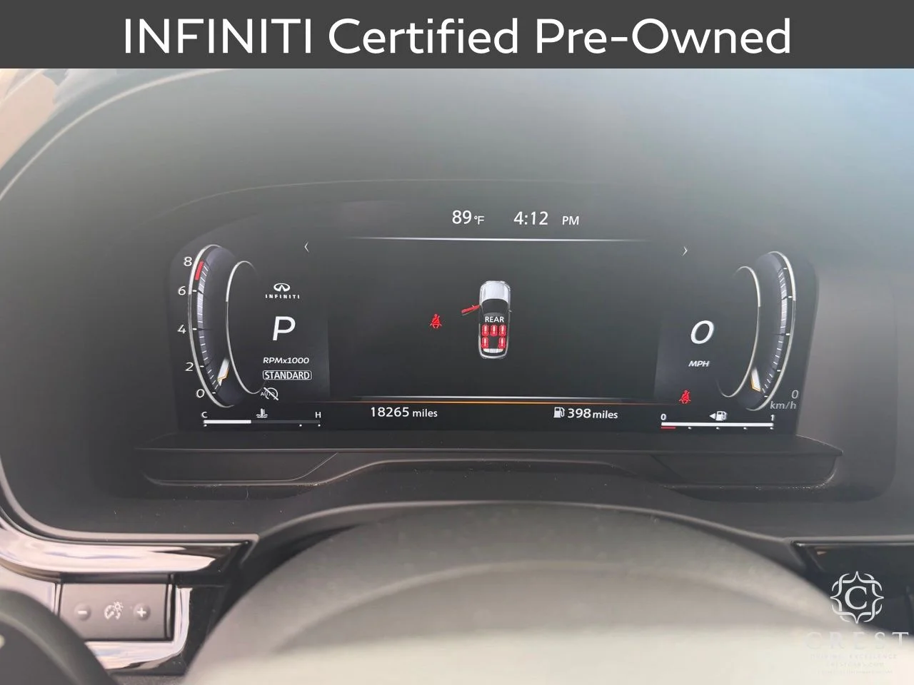 Certified Used 2024 Warm Titanium INFINITI LUXE image 19