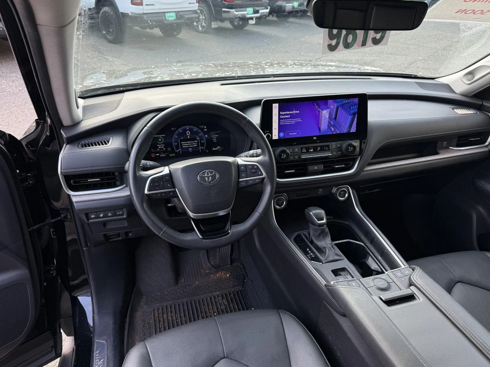 Used 2024 Midnight Black Metallic Toyota Hybrid Limited image 15