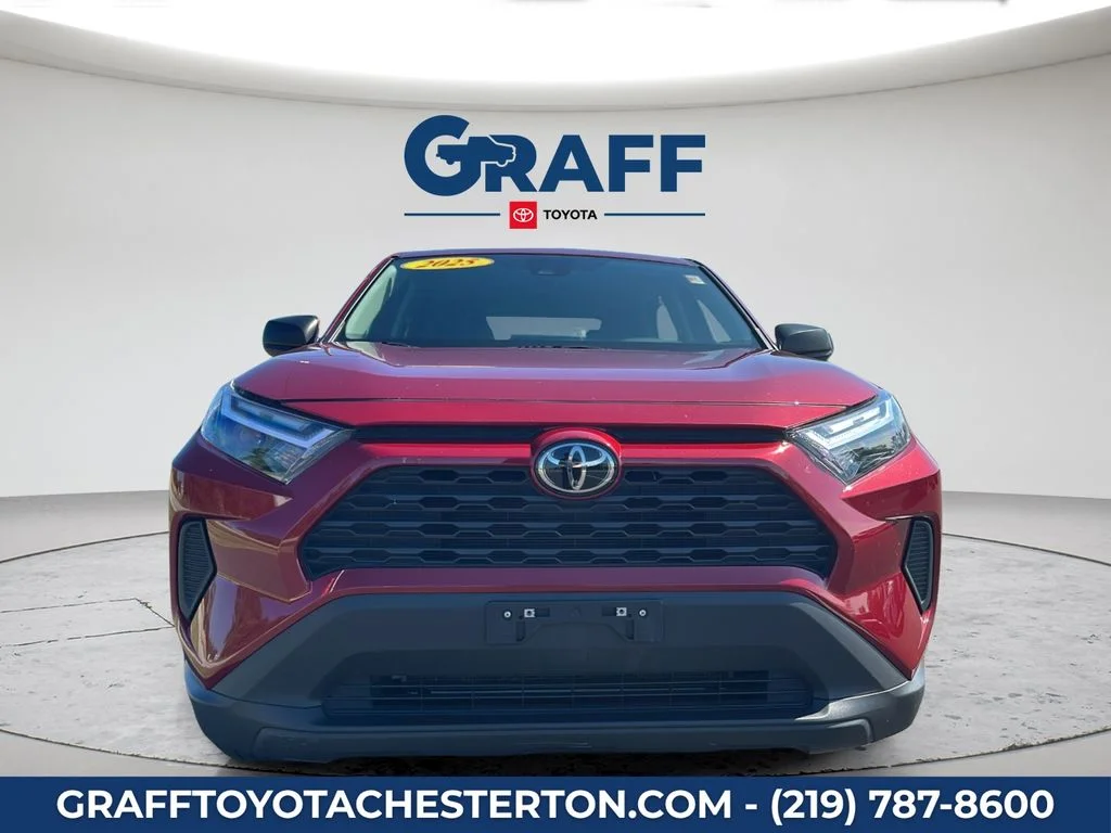 Used 2025 Red Toyota LE image 2