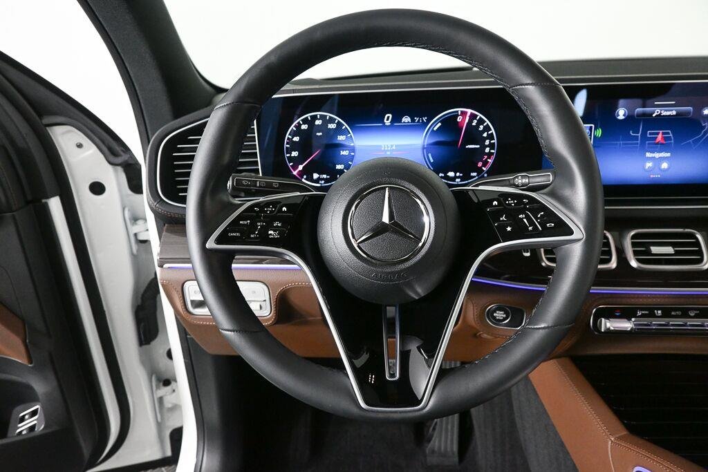 Certified Used 2024 WHITE Mercedes-Benz GLE 450e Plug-In Hybrid image 2