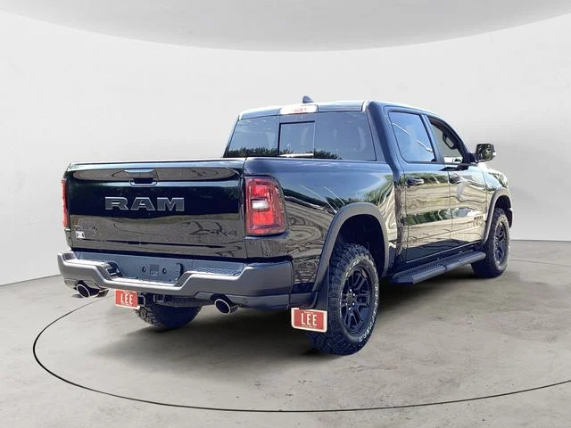New 2026 Diamond Black Ram REBEL CREW CAB 4X4 5