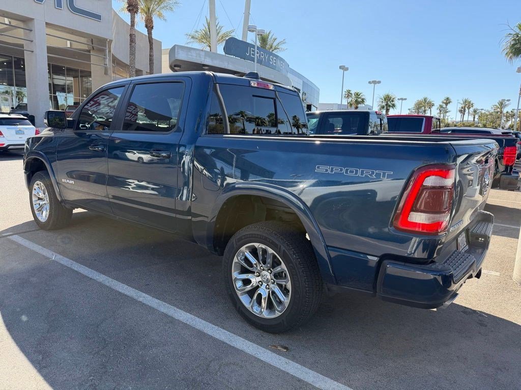 Used 2022 Patriot Blue Pearlcoat Ram Laramie image 4