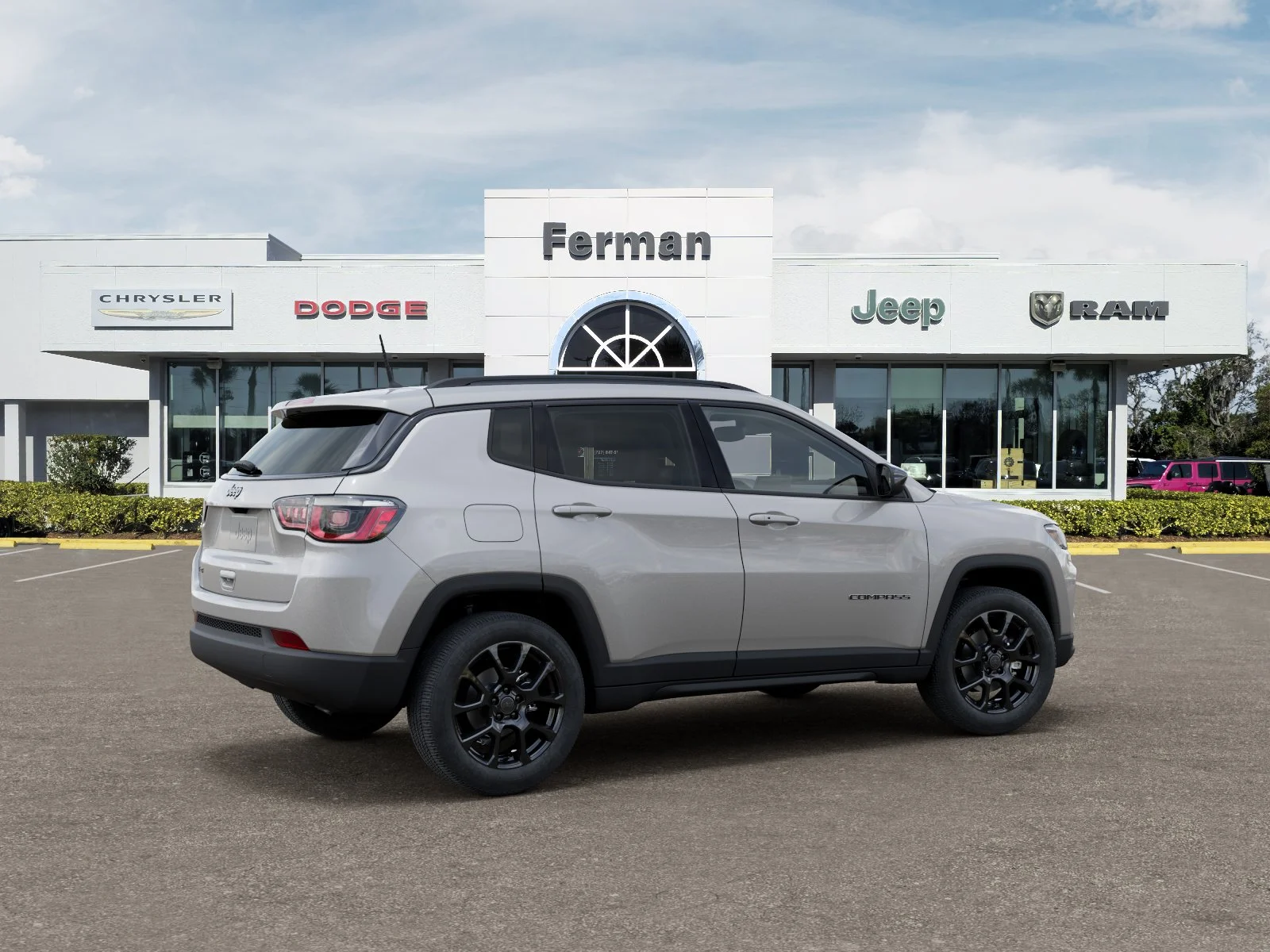 New 2026 Silver Zynith Metallic Clear-Coat Exterior Paint Jeep Latitude image 35